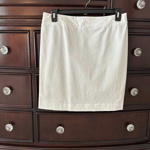 J. McLaughlin white skirt